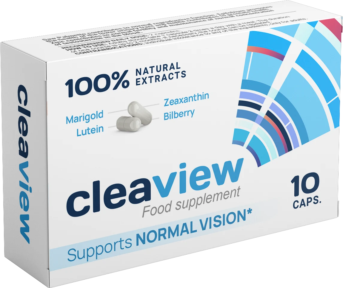 Cleaview cápsulas originales para la salud visual y cuidado de la retina en España