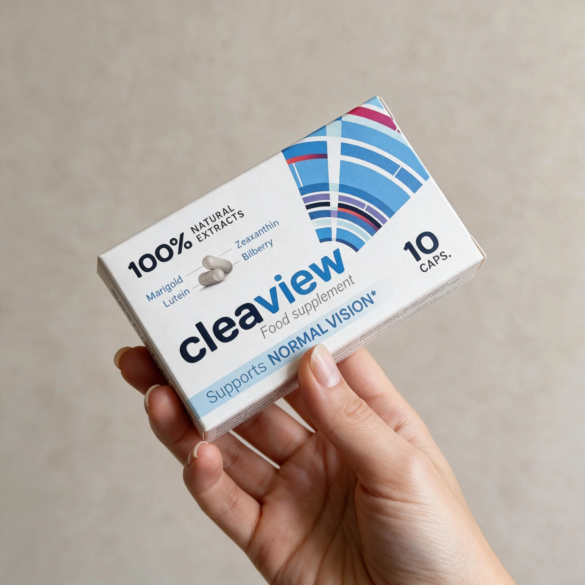 Tamaño compacto de la cápsula de Cleaview en la mano para tragar fácilmente